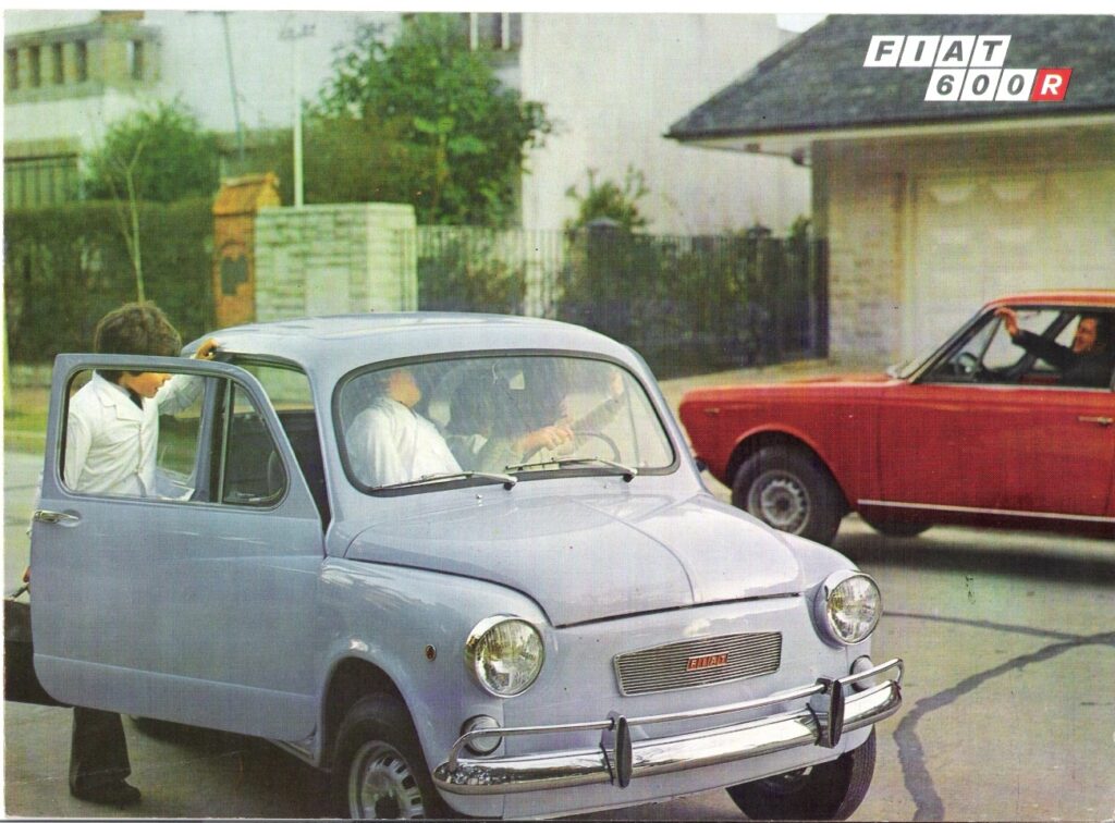 Fiat 600 R de 1974