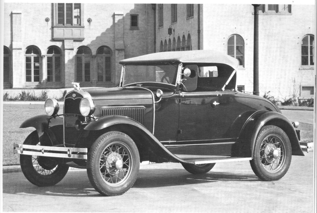 Ford A Roadster De Luxe 1931