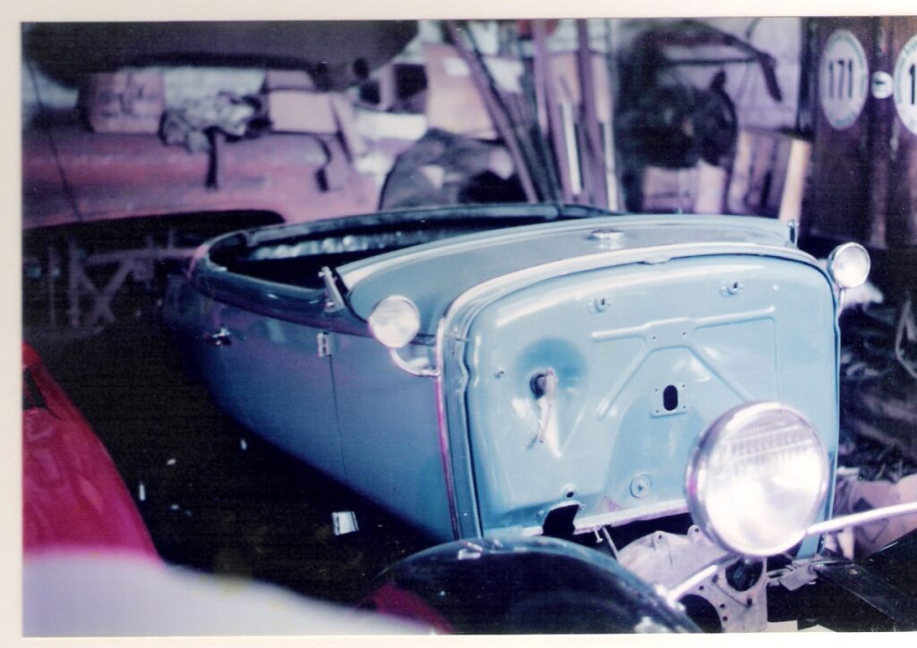 Nuestro Ford A en restauración