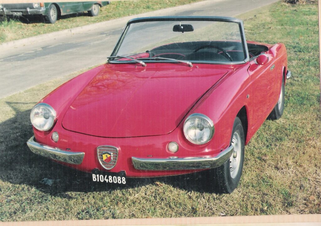 Nuestro Abarth Fiat 850 S restaurado