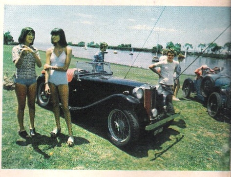 MG en el Rally de la Belle Epoque 1975