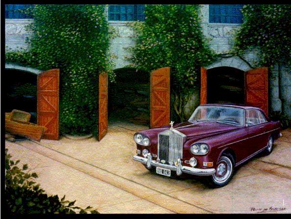 Mi vida llena de autos.  Dos veces reina. Rolls Royce Silver Cloud III. Miss Daisy